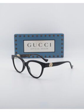 Gucci GG1024O 007 Cat Eye Eyeglasses 50mm - Black